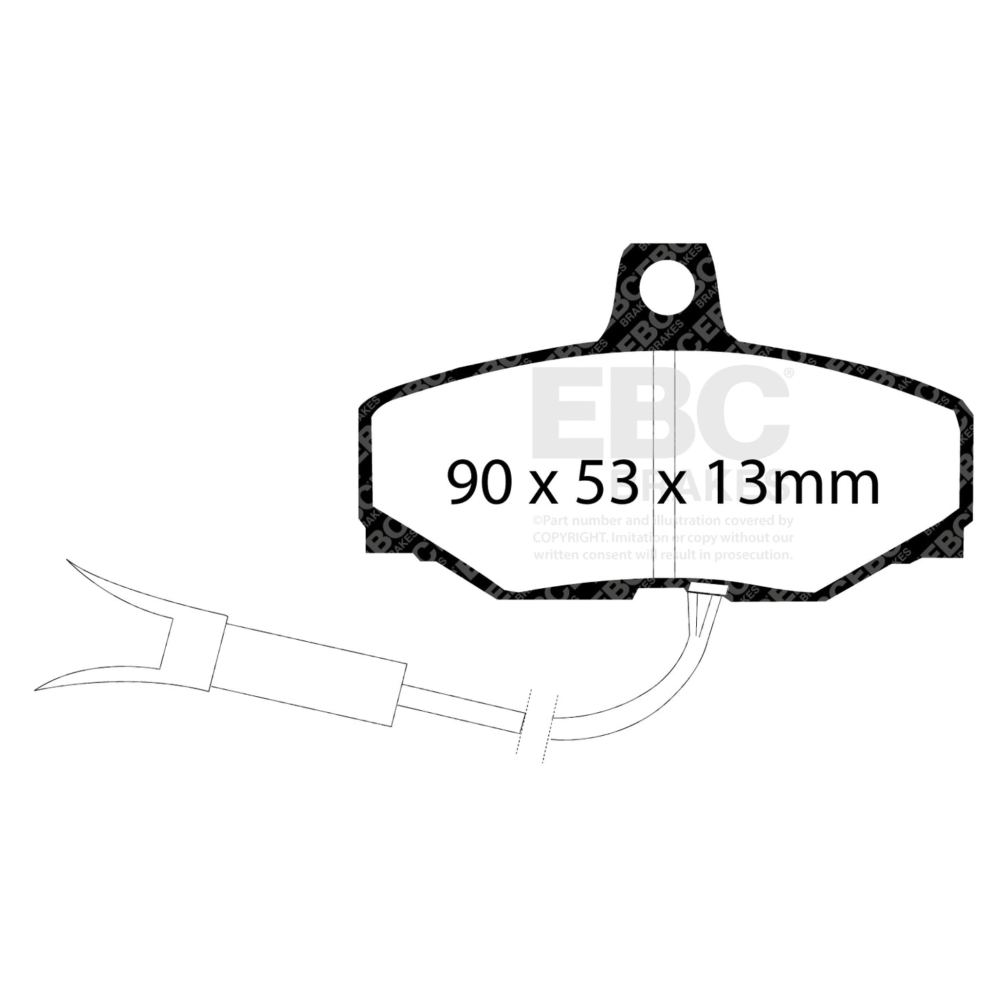 EBC Brakes Pad and Disc Full vehicle Kit (PD40K646)
