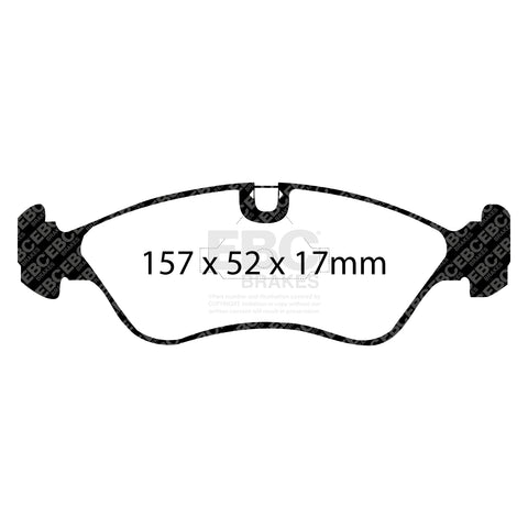 EBC Brakes Pad and Disc Kit (PD04KF1041)