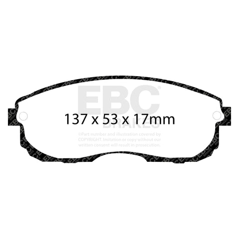 EBC Brakes Pad and Disc Kit (PD13KF515)