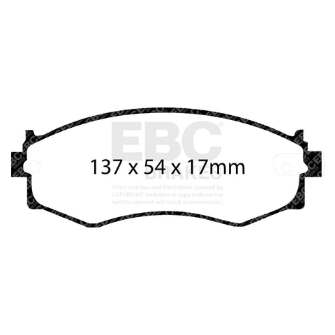 EBC Brakes Pad and Disc Kit (PDKF1413)