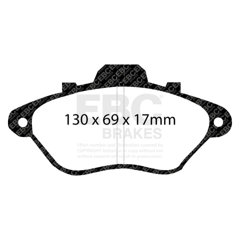 EBC Brakes Pad and Disc Full vehicle Kit (PD40K605)