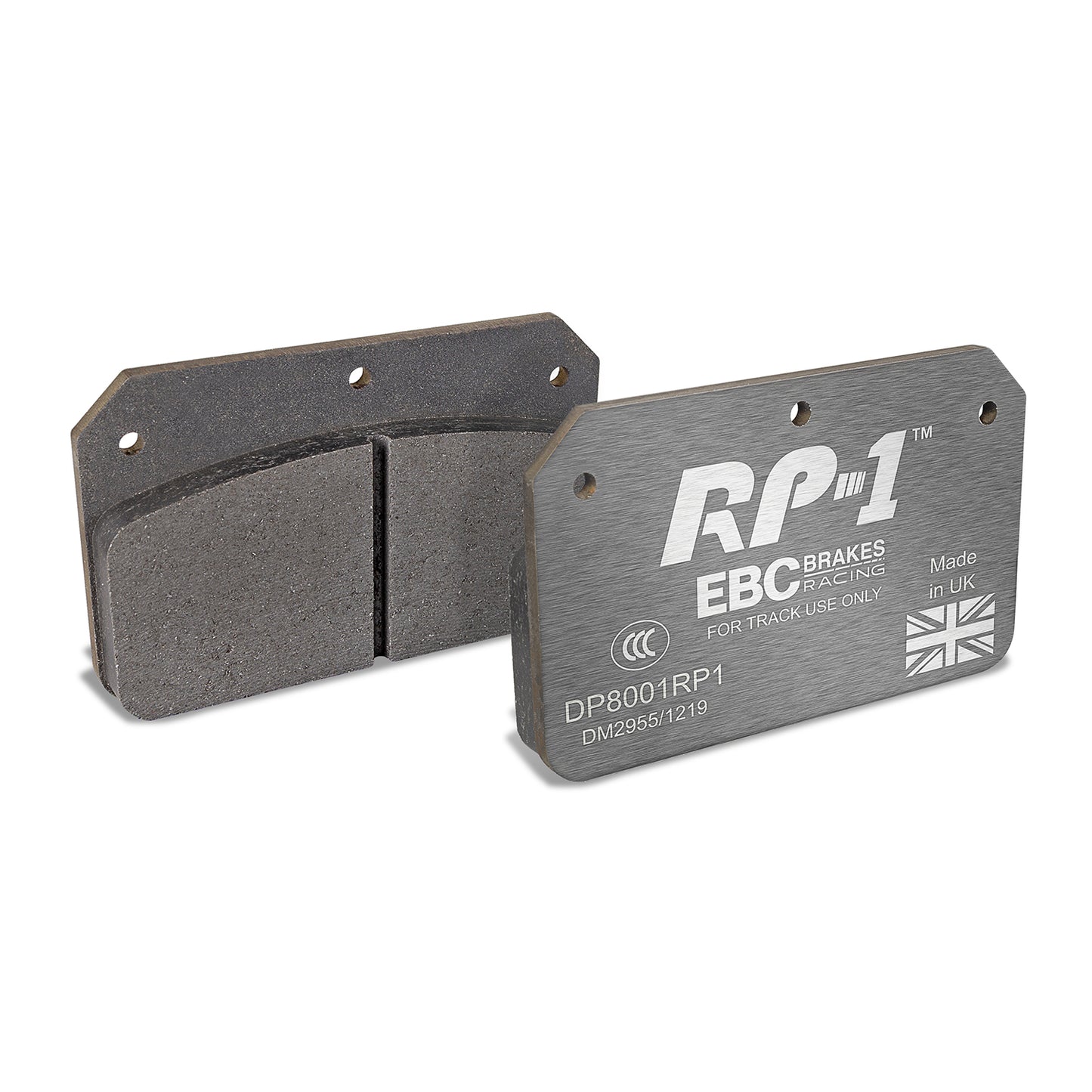 EBC RP1 Track pads for Wilwood  Dynalite cotter pin     (DP8001RP1) Front