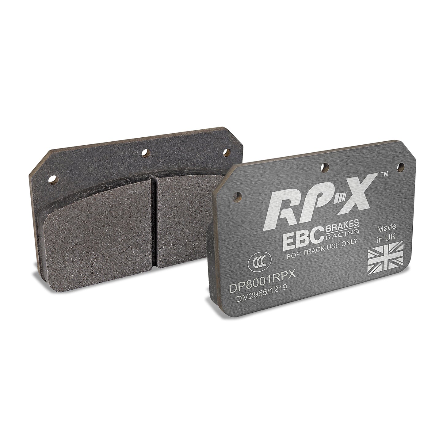 EBC RPX Track pads for Wilwood  Dynalite cotter pin     (DP8001RPX) Front