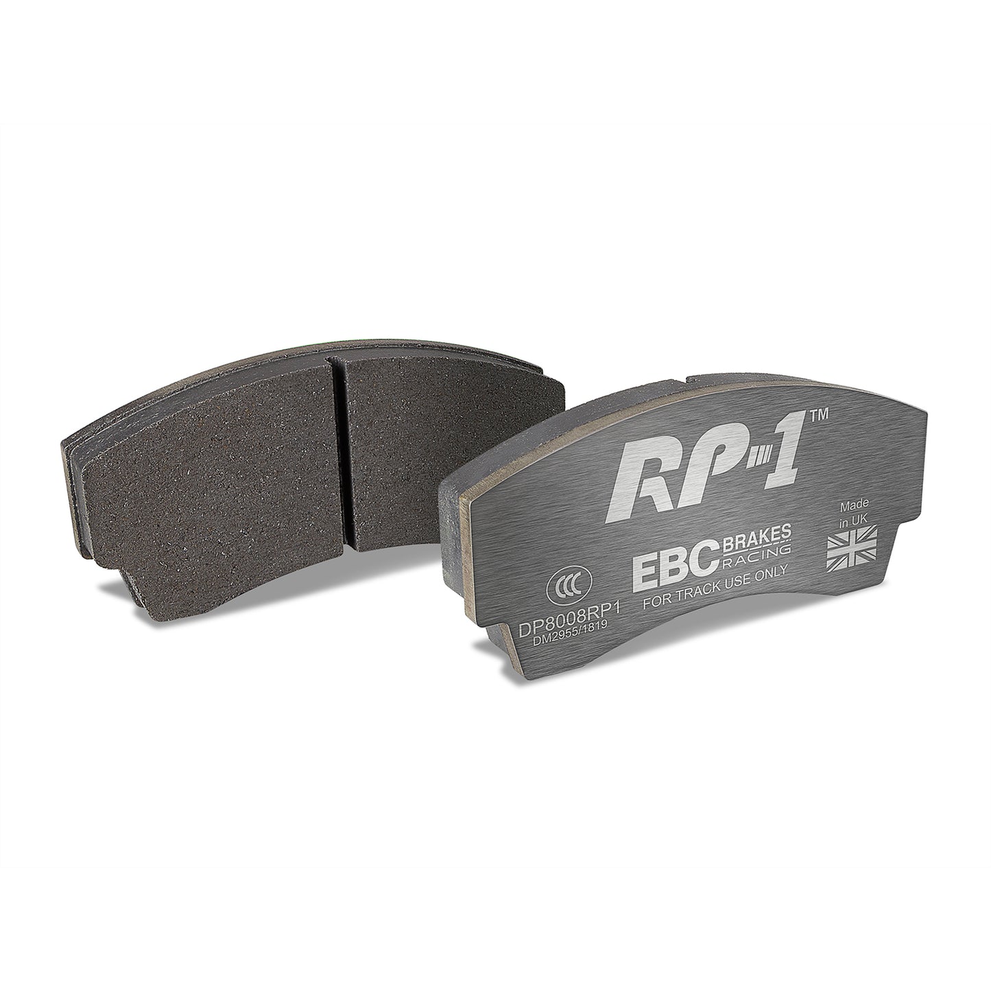 EBC RP1 Track pads for Alcon  H Type  RC4463/42   (DP8008RP1) Front