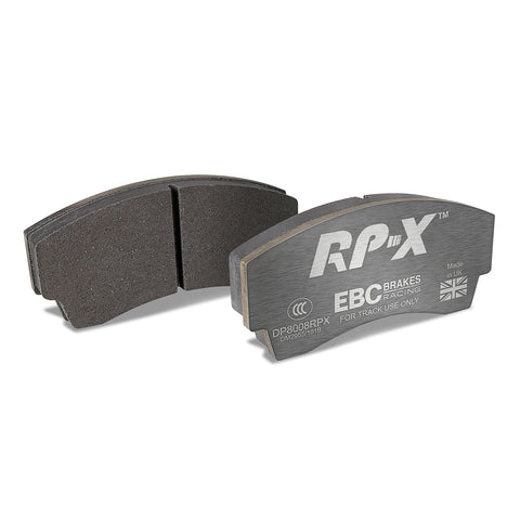 EBC RP1 Track pads for D2 Racing  Rear 6 Piston    , Rear (DP8008RPX) Front