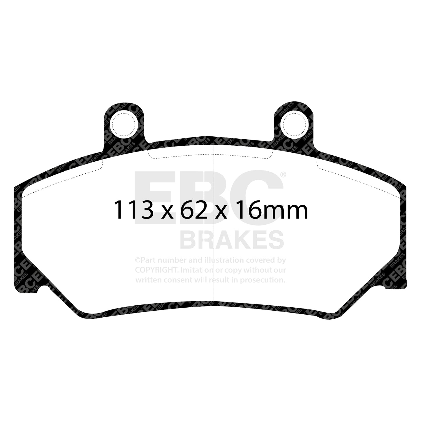 EBC Brakes Pad and Disc Full vehicle Kit (PD40K2296)