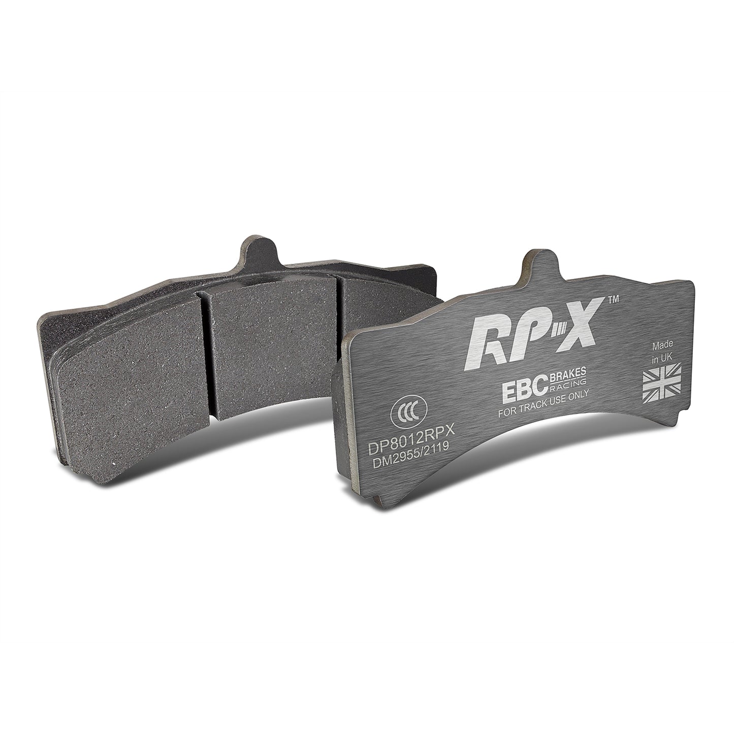 EBC Racing RP-X Track and Race Brake Pads (DP8012RPX)