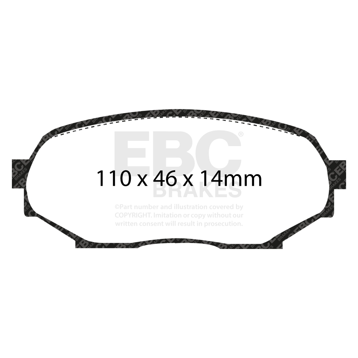 EBC Brakes Pad and Disc Kit (PD13KF447)