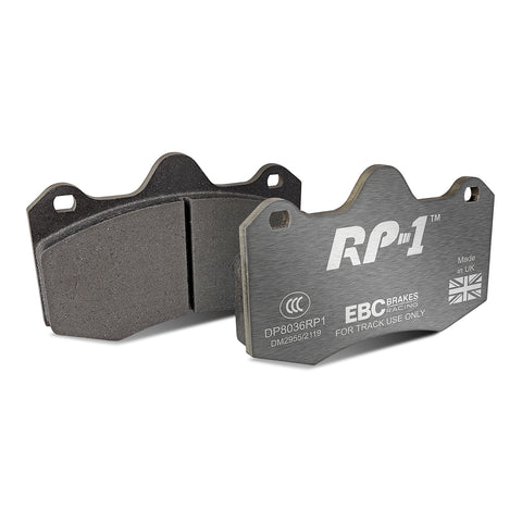 EBC RP1 Track pads for AP Racing  CP8560 CP6600D55   (DP8036RP1) Front