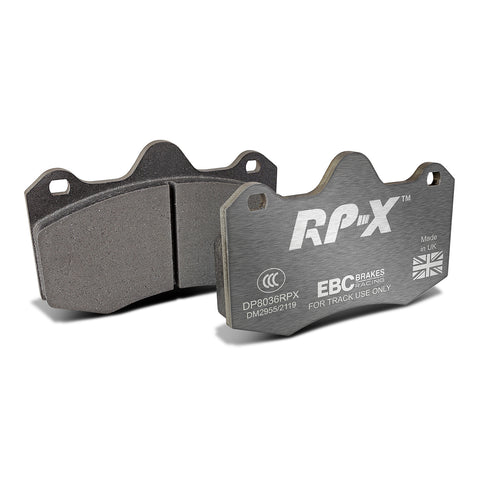 EBC RPX Track pads for AP Racing  CP8560 CP6600D55   (DP8036RPX) Front