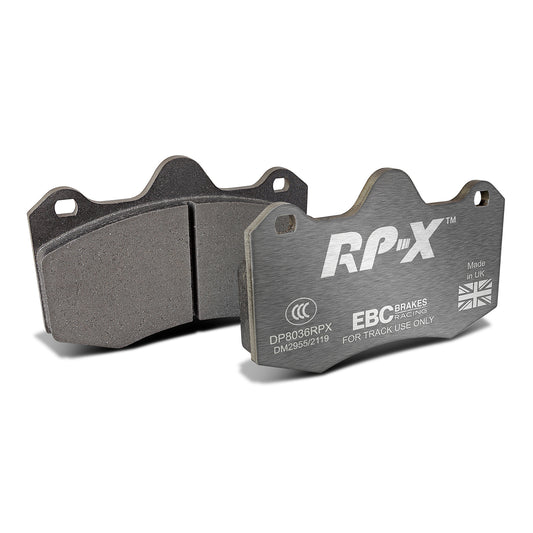 EBC RPX Track pads for AP Racing  CP8530 CP6600D55   (DP8036RPX) Front