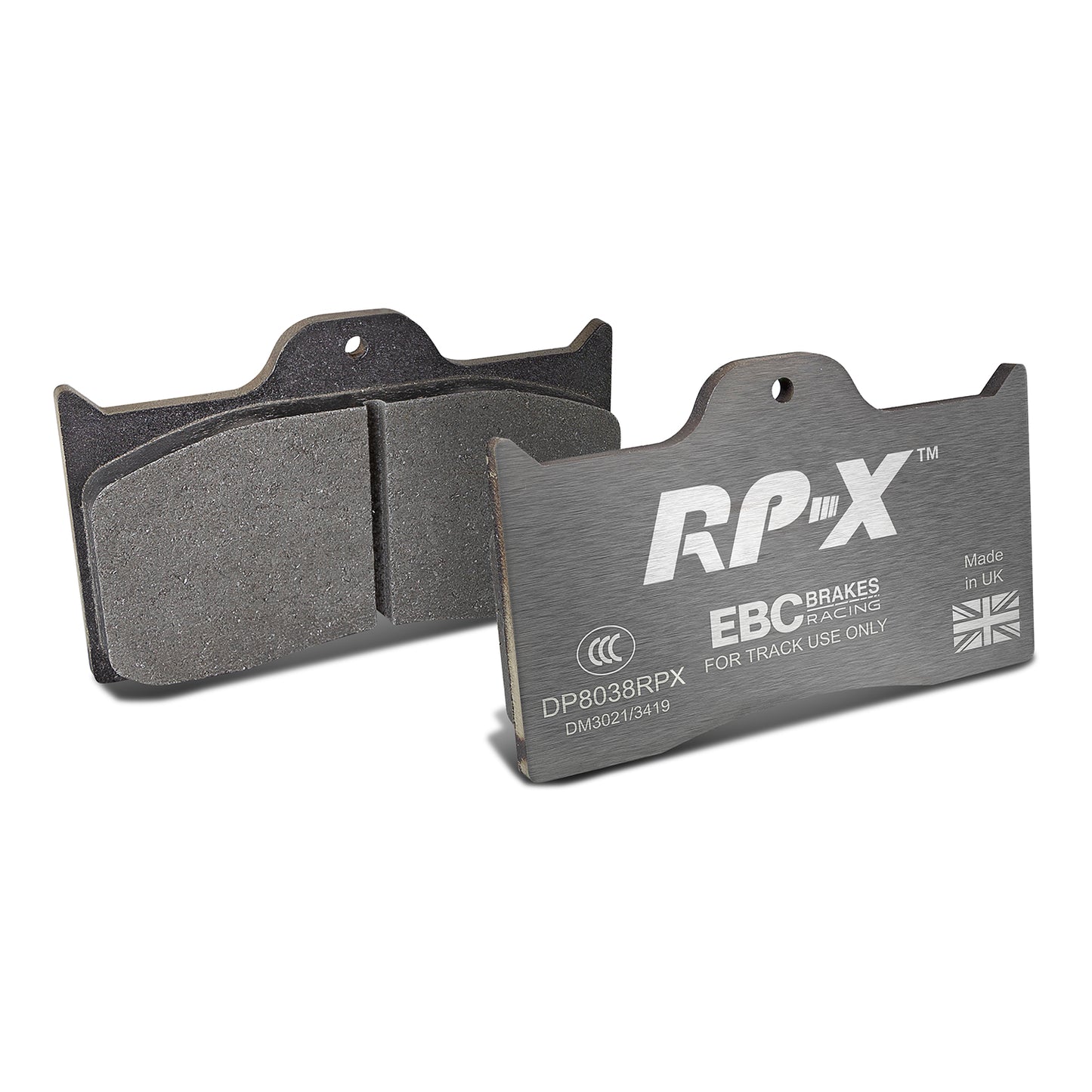 EBC RPX Track pads for Wilwood  Dynalite billet  7112   (DP8038RPX) Front