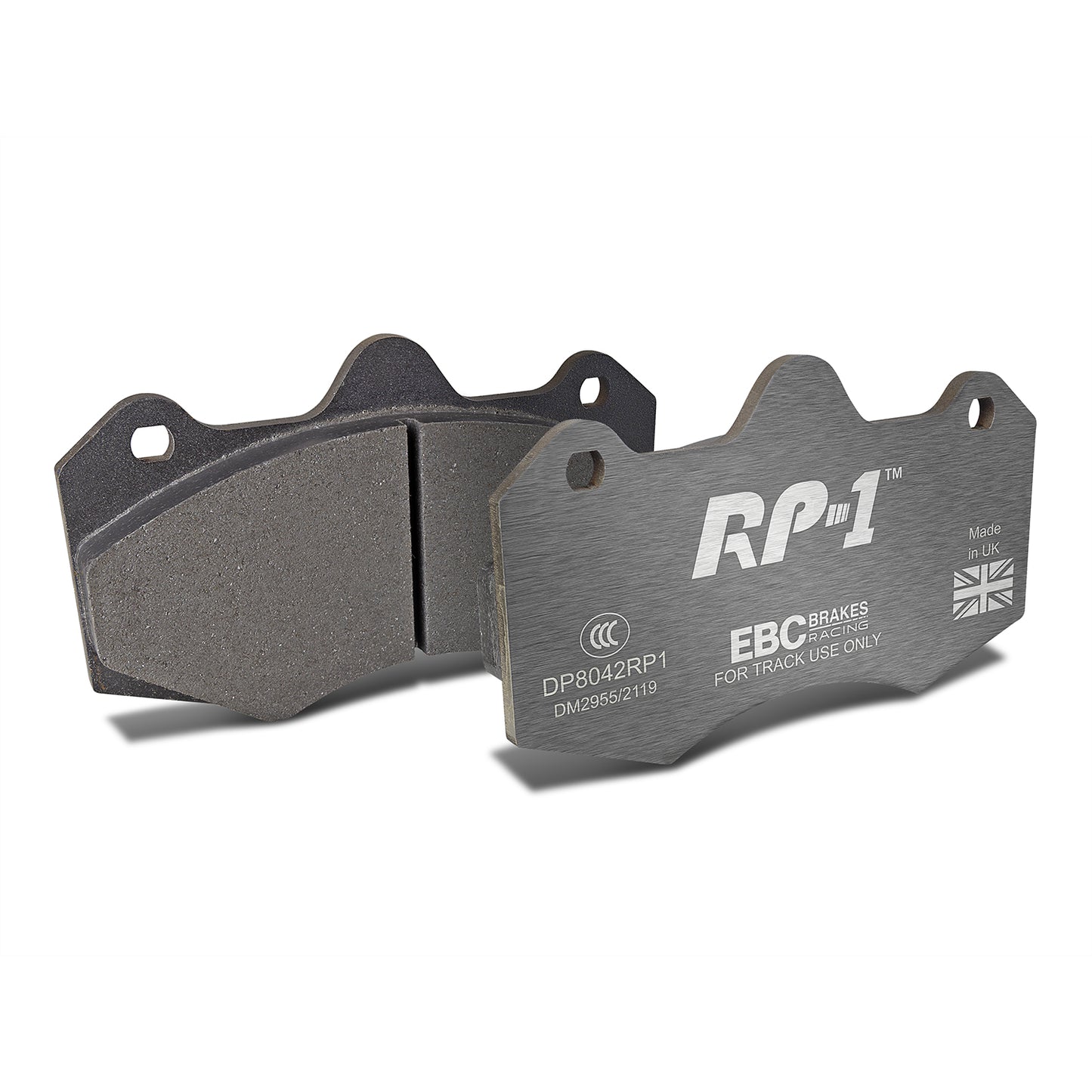 EBC Racing RP-1 Track and Race Brake Pads (DP8042RP1)