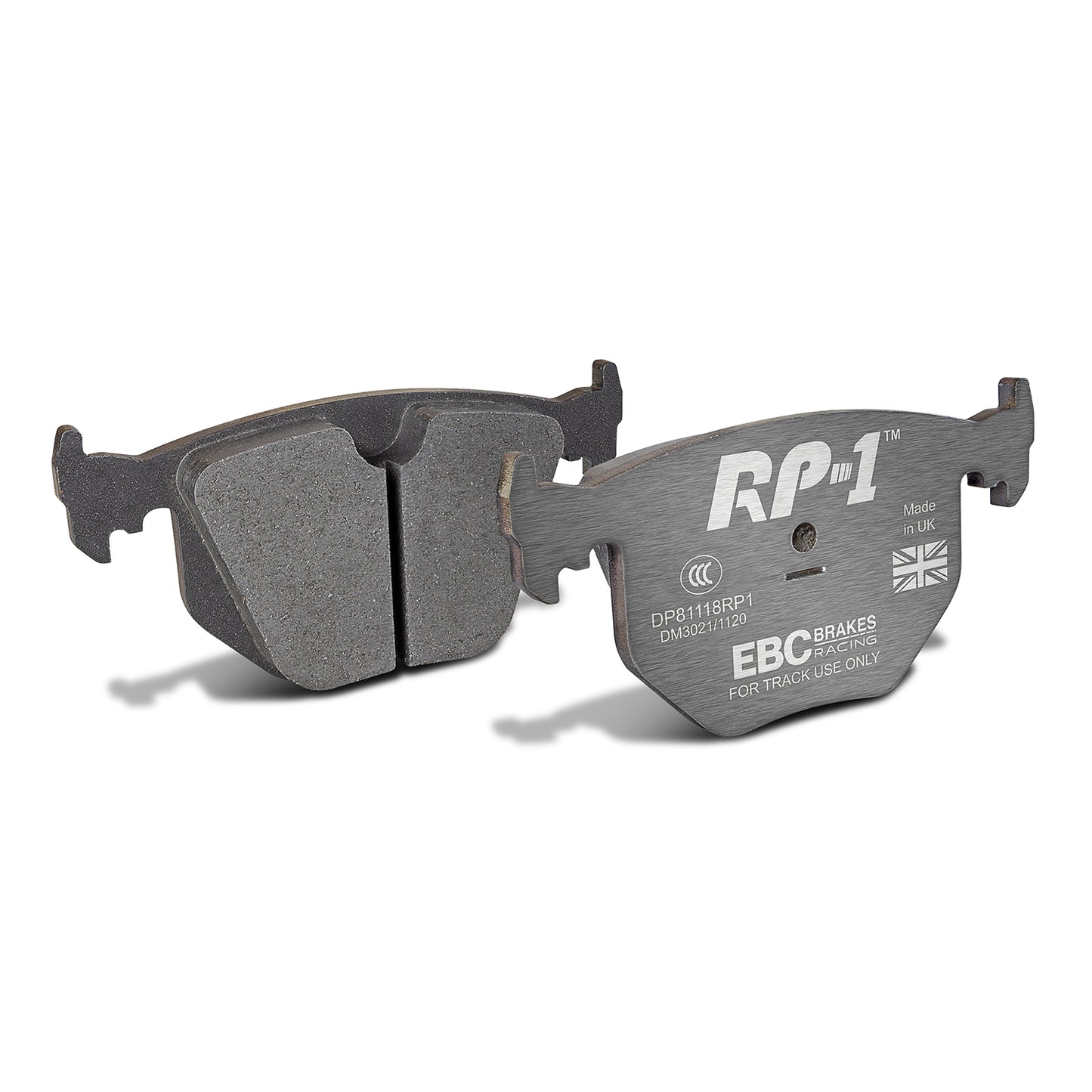 EBC Racing RP-1 Track and Race Brake Pads (DP81118RP1)