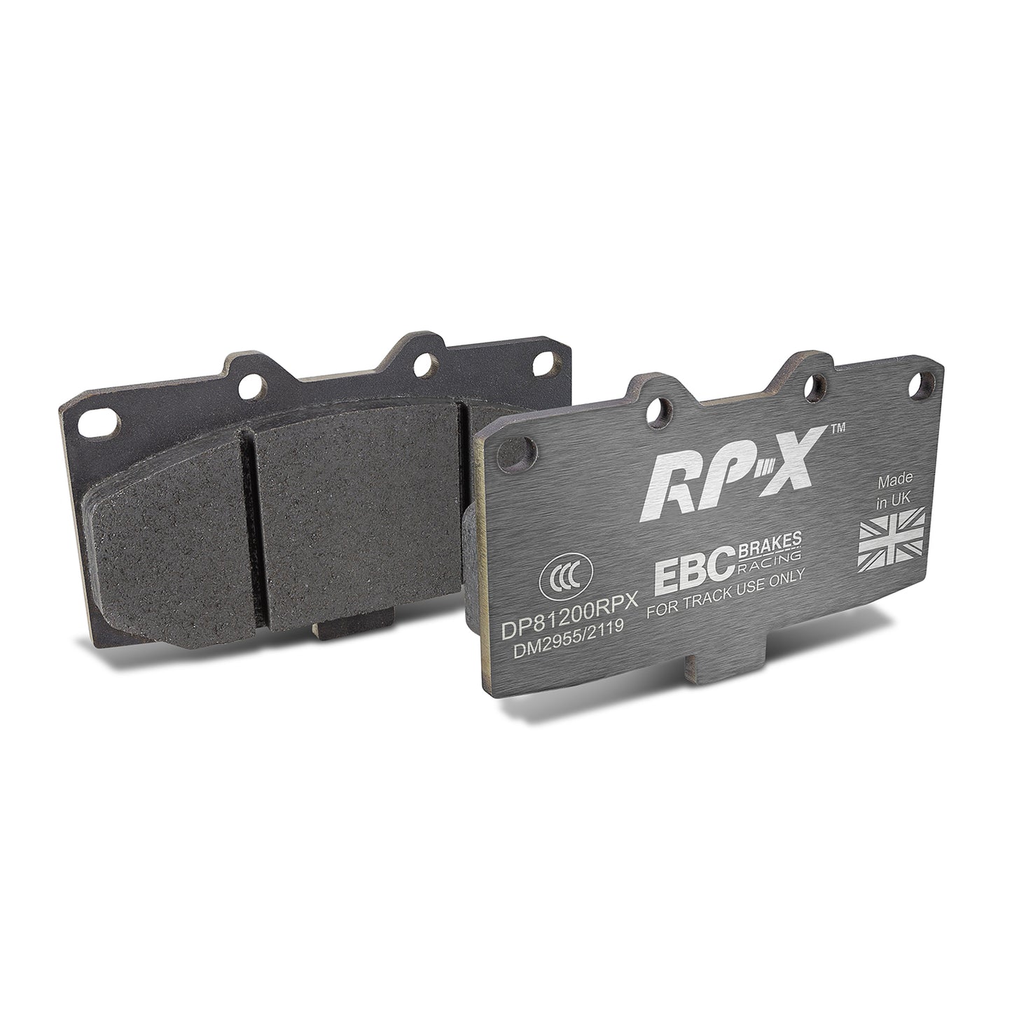 EBC Racing RP-X Track and Race Brake Pads (DP81200RPX)