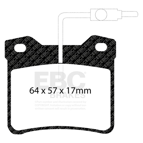 EBC Brakes Pad and Disc Full vehicle Kit (PD40K1528)