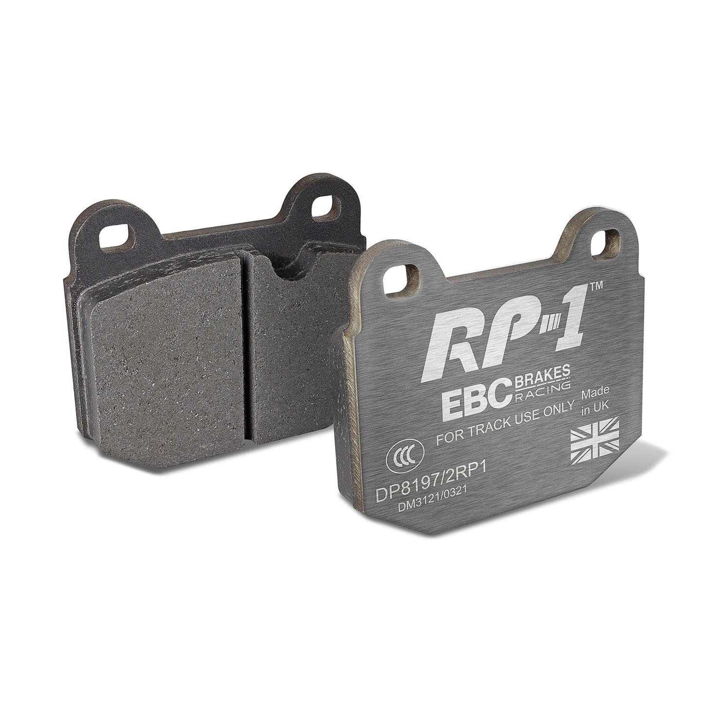 EBC Racing RP-1 Track and Race Brake Pads (DP8197/2RP1)