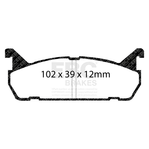 EBC Brakes Pad and Disc Kit (PD11KR548)