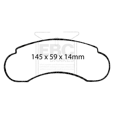 EBC Brakes Pad and Disc Full vehicle Kit (PD40K1232)