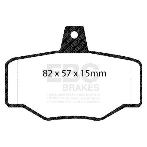 EBC Brakes Pad and Disc Full vehicle Kit (PD40K1357)