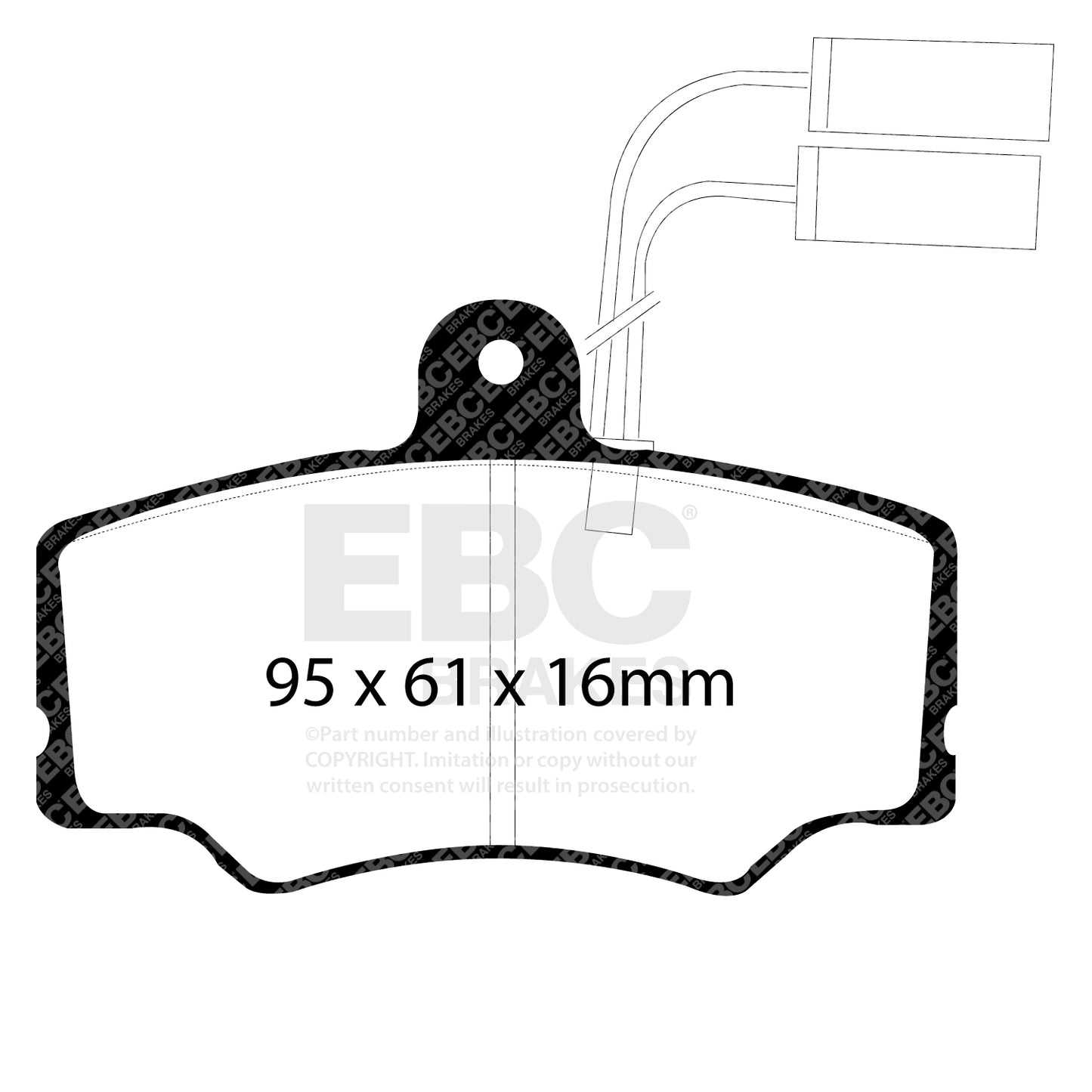 EBC Brakes Pad and Disc Kit (PDKF010)
