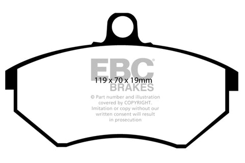 EBC Brakes Pad and Disc Kit (PD08KF501)