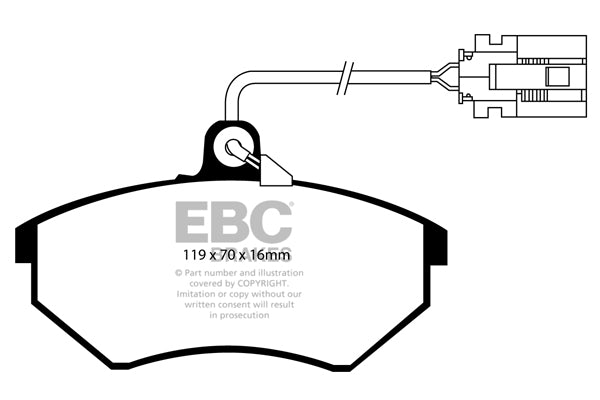 EBC Brakes Pad and Disc Full vehicle Kit (PD40K1935)