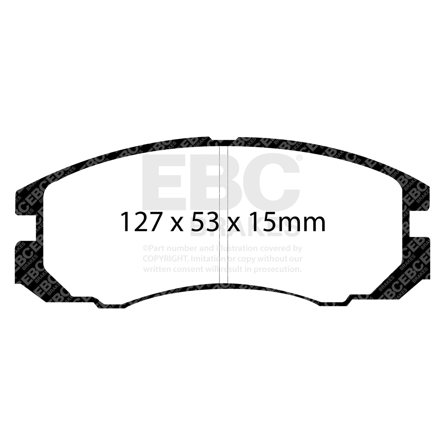 EBC Ultimax OE Replacement Brake Pad Set (DP847)