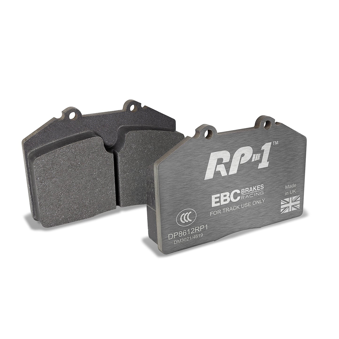 EBC RP1 Track pads for Alcon  P Type  4436 17.5mm   (DP8612RP1) Front
