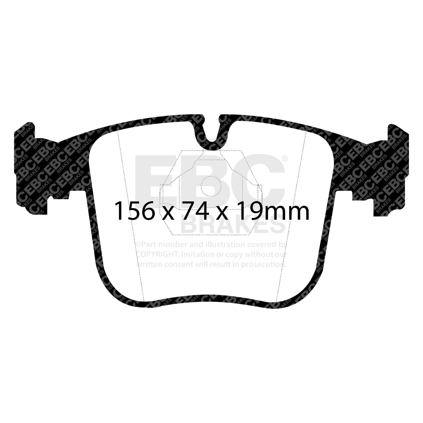 EBC Brakes Pad and Disc Kit (PD12KF074)