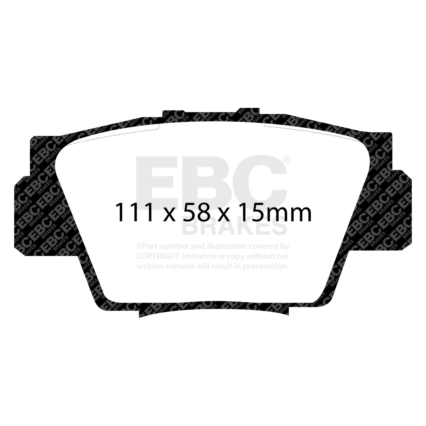 EBC Brakes Pad  and  Disc Kit (PD02KR203)