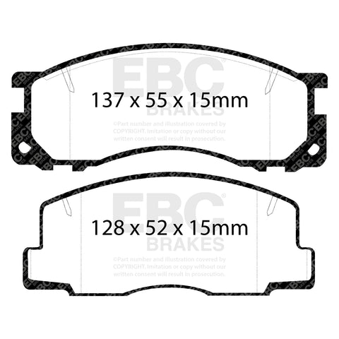 EBC Brakes Pad  and  Disc Kit (PD01KF1476)
