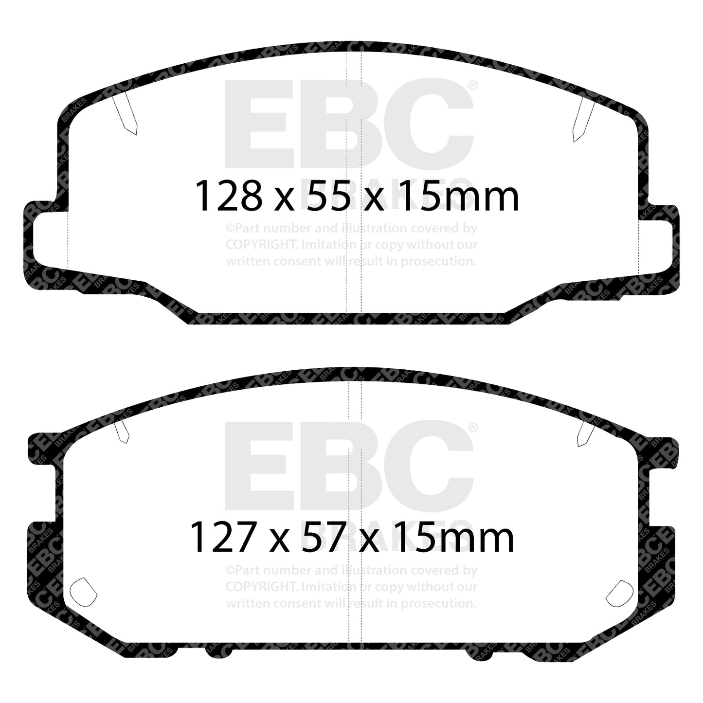 EBC Brakes Pad and Disc Kit (PDKF1967)