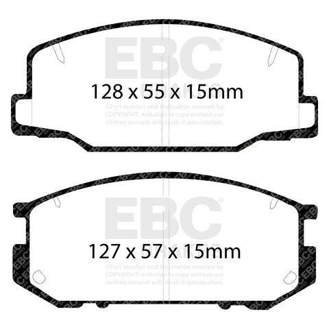 EBC Brakes Pad and Disc Kit (PDKF1945)