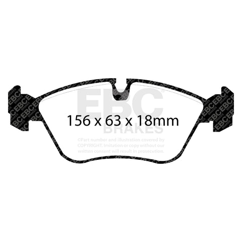 EBC Brakes Pad and Disc Full vehicle Kit (PD40K2024)