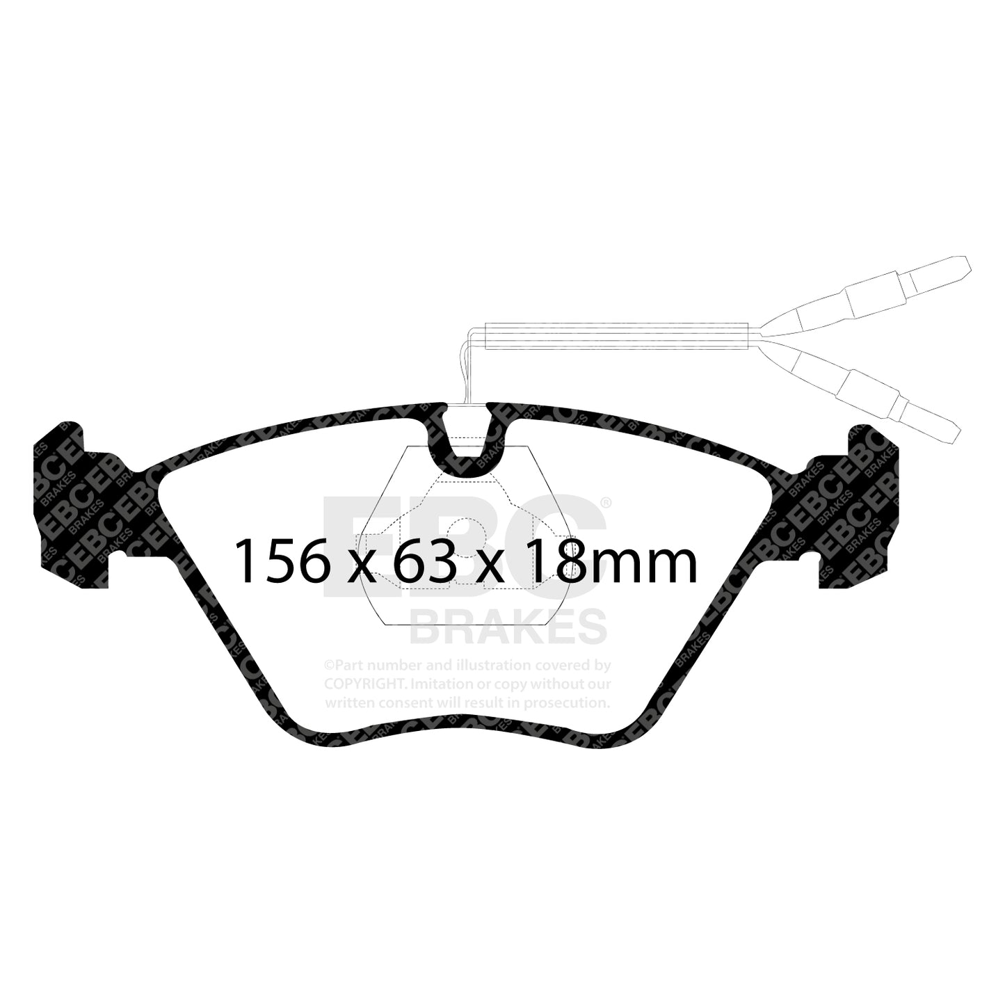EBC Brakes Pad and Disc Full vehicle Kit (PD40K608)