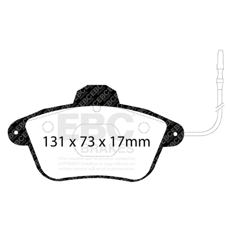 EBC Brakes Pad and Disc Full vehicle Kit (PD40K606)