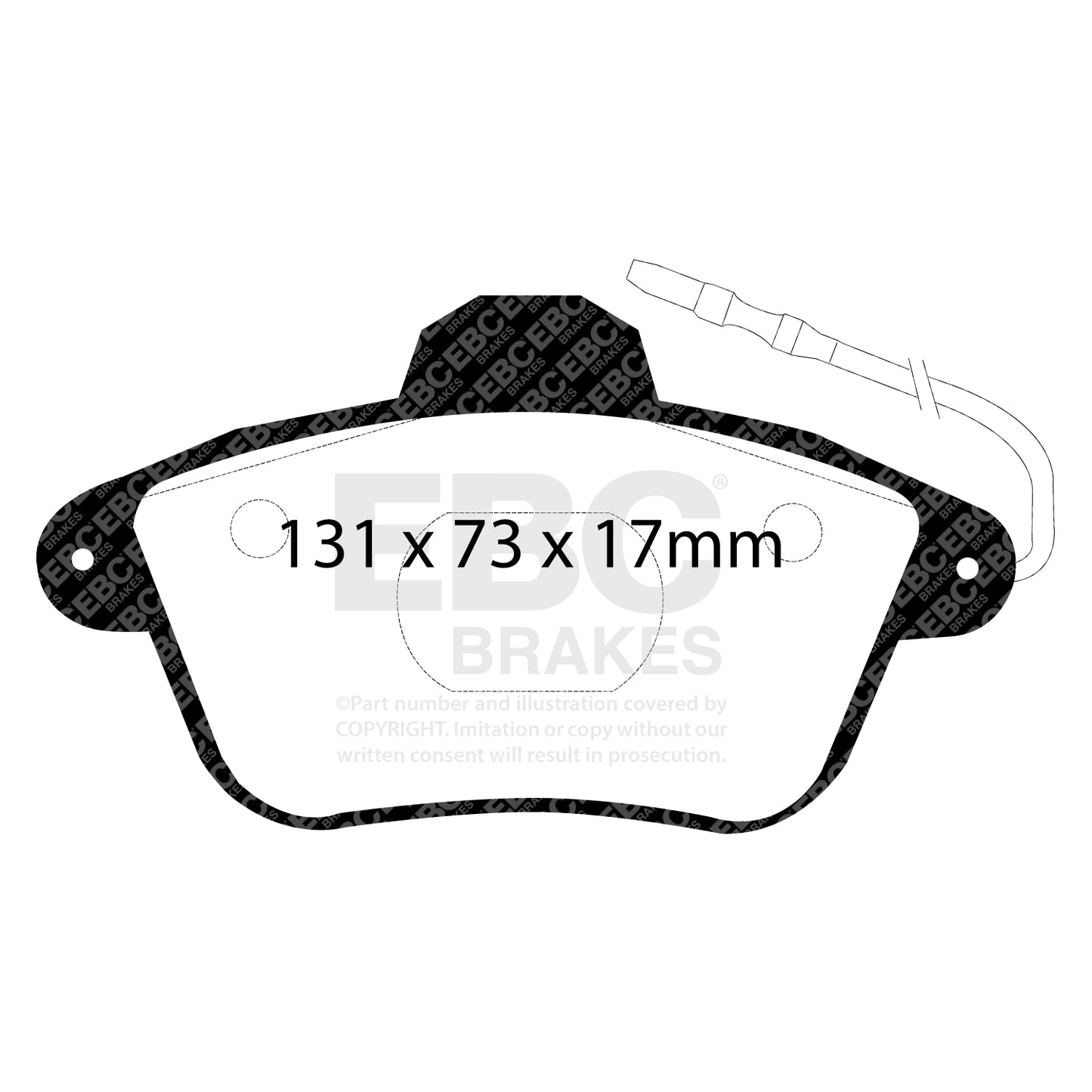 EBC Brakes Pad and Disc Full vehicle Kit (PD40K1529)