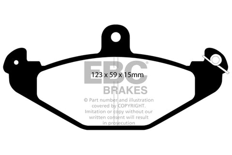 EBC Brakes Pad and Disc Full vehicle Kit (PD40K1595)