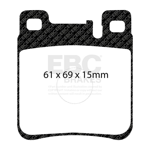 EBC Brakes Pad and Disc Full vehicle Kit (PD40K1207)