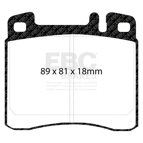 EBC Brakes Pad and Disc Kit (PD06KF427)