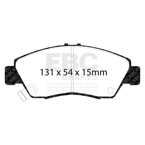 EBC Brakes Pad and Disc Full vehicle Kit (PD40K875)