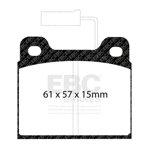 EBC Brakes Pad and Disc Full vehicle Kit (PD40K010)