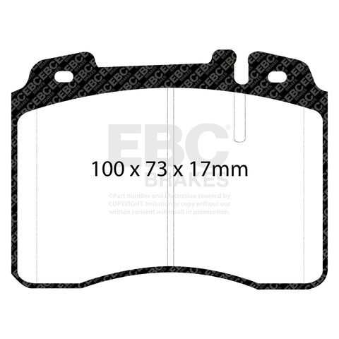 EBC Brakes Pad and Disc Full vehicle Kit (PD40K1188)