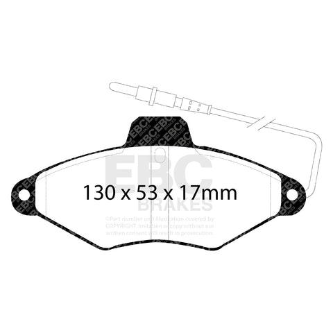 EBC Brakes Pad and Disc Kit (PDKF444)