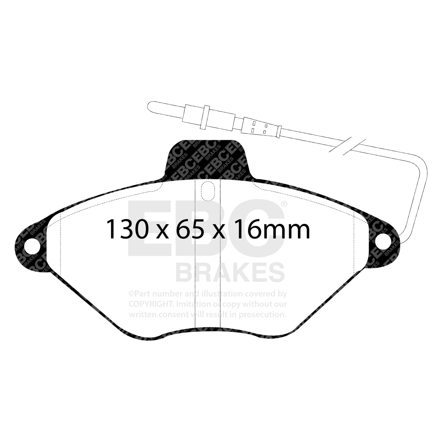 EBC Brakes Pad and Disc Full vehicle Kit (PD40K532)