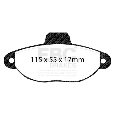 EBC Brakes Pad and Disc Kit (PD11KF1146)