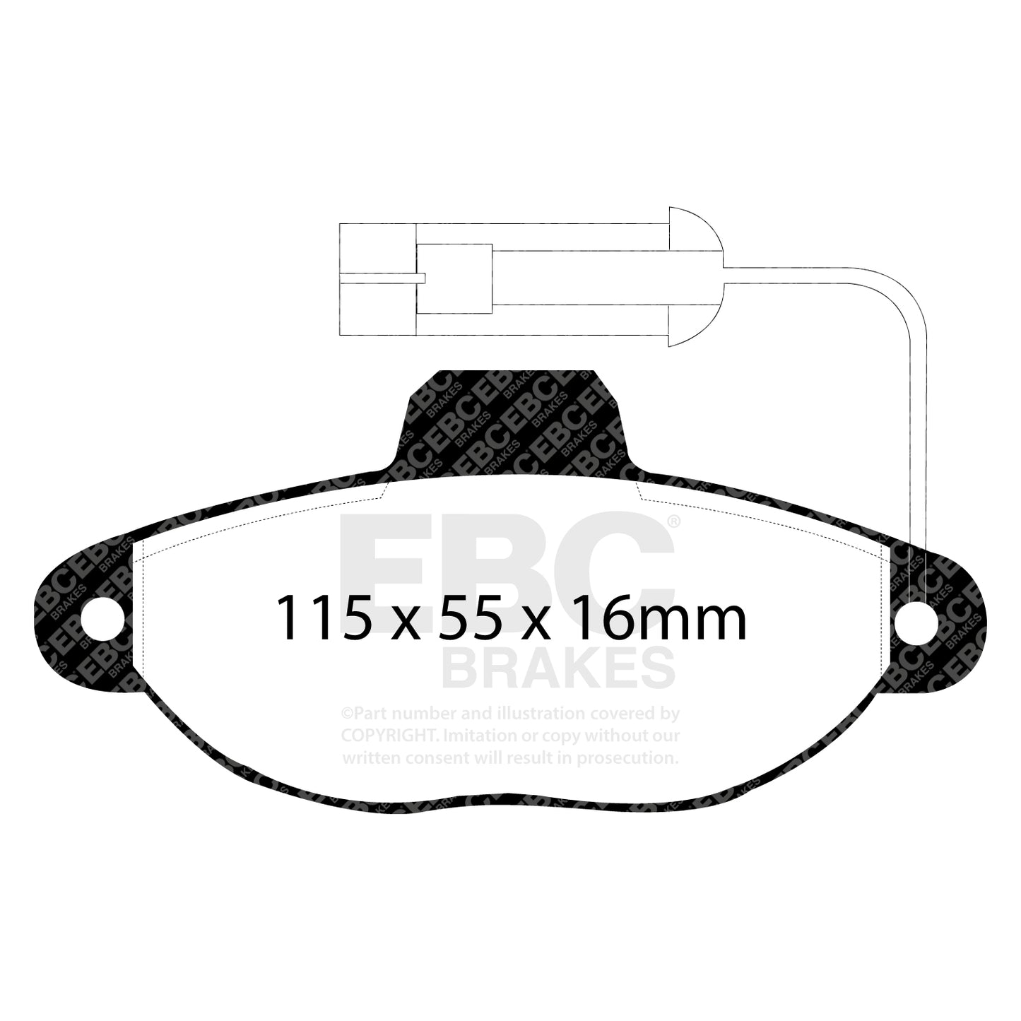 EBC Brakes Pad and Disc Kit (PDKF648)