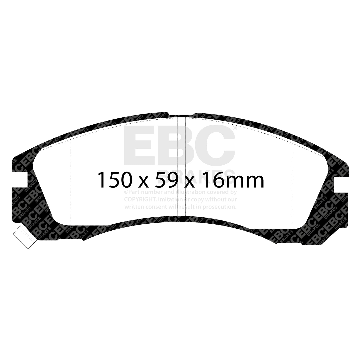 EBC Brakes Pad and Disc Full vehicle Kit (PD40K1301)