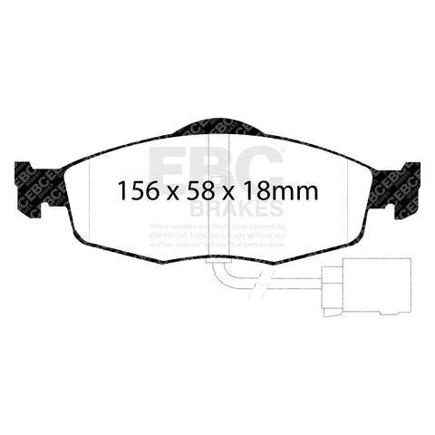 EBC Brakes Pad and Disc Full vehicle Kit (PD40K719)